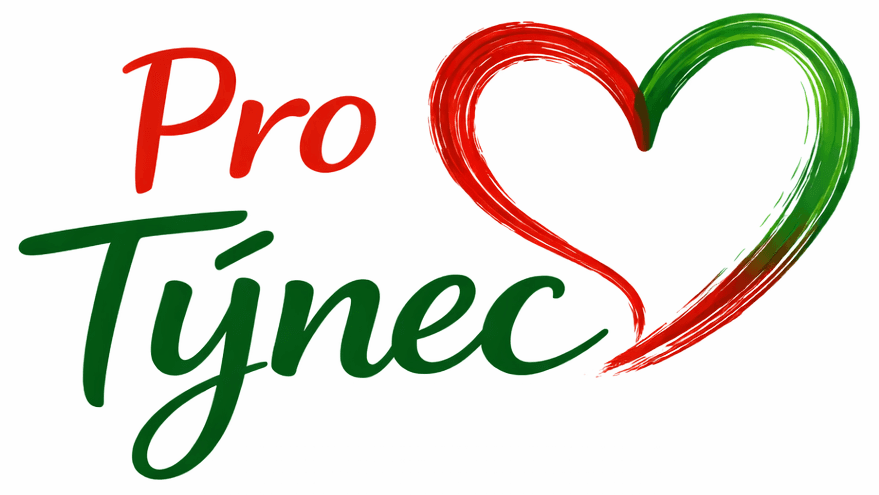 Pro Týnec srdcem — logo kampaně