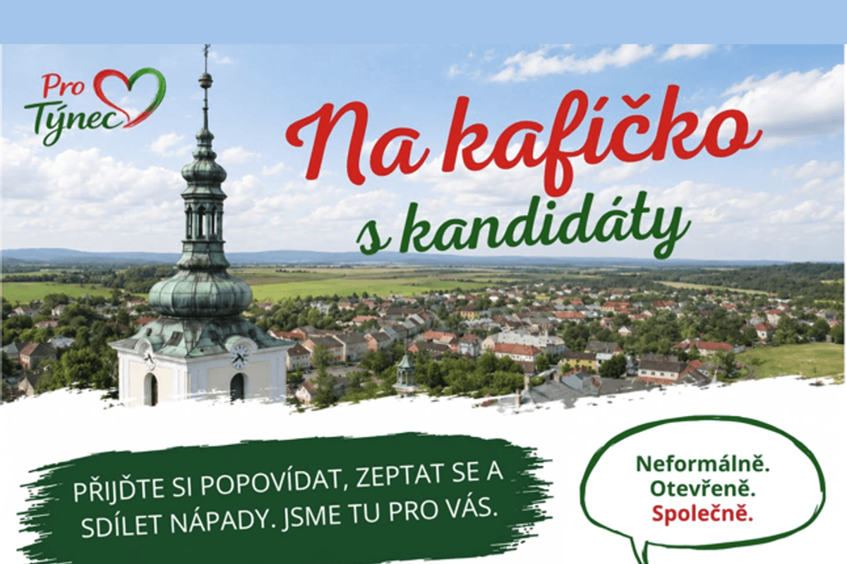 Na kafíčko s kandidáty: Přijďte si popovídat o naší obci